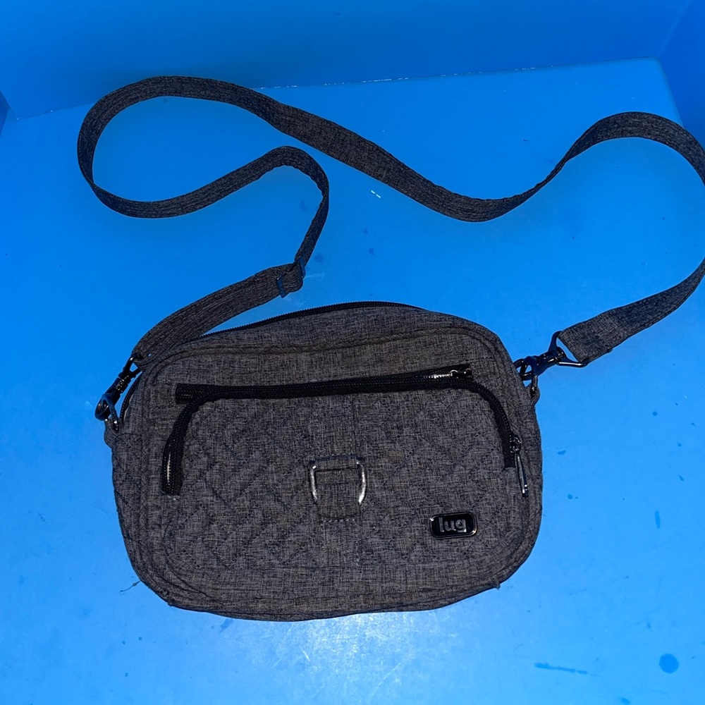 Lug Carousel Crossbody Quilted Pockets Travel Bag
